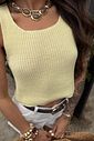 REGATA TRICO LAURA AMARELO MANTEIGA