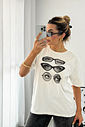 T-SHIRT ESTONADA ÓCULOS OFF WHITE T-SHIRT ESTONADA ÓCULOS OFF WHITE