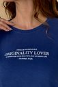 T-SHIRT ESTONADA ORIGINALITY LOVER AZUL NAVY