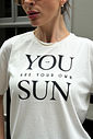 T-SHIRT ESTONADA YOU SUN OFF WHITE