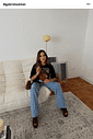 T-SHIRT OVERSIZED ESTONADA HEARTFIRE PRETA
