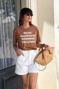 T-SHIRT ESTONADA BIKINI VACATION MARROM CLIMBER T-SHIRT ESTONADA BIKINI VACATION MARROM CLIMBER