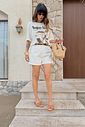 T-SHIRT OVERSIZED BONJOUR SOLEIL OFF WHITE T-SHIRT OVERSIZED BONJOUR SOLEIL OFF WHITE