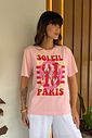 T-SHIRT ESTONADA LAGOSTAS SOLEIL ROSA CANDY T-SHIRT ESTONADA LAGOSTAS SOLEIL ROSA CANDY