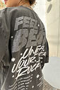 T-SHIRT OVERSIZED FEEL THE BEAT (COM GLITTER) CHUMBO