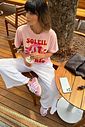 T-SHIRT ESTONADA LAGOSTAS SOLEIL ROSA CANDY T-SHIRT ESTONADA LAGOSTAS SOLEIL ROSA CANDY