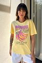 T-SHIRT ESTONADA BANANA FRUIT AMARELO MANTEIGA