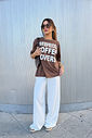 CALÇA PANTALONA RISCA DE GIZ LIA OFF WHITE