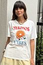 T-SHIRT ESTONADA MYKONOS VIBES OFF WHITE T-SHIRT ESTONADA MYKONOS VIBES OFF WHITE