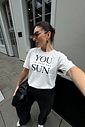 T-SHIRT ESTONADA YOU SUN OFF WHITE