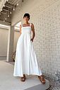 VESTIDO MIDI AGHATA BRANCO