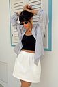 SAIA CURTA ISABELLA BRANCA