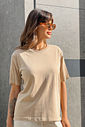 T-SHIRT ESTONADA LISA CAMEL T-SHIRT ESTONADA LISA CAMEL