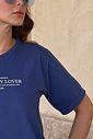 T-SHIRT ESTONADA ORIGINALITY LOVER AZUL NAVY