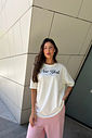 T-SHIRT OVERSIZED NEW YORK OFF WHITE T-SHIRT OVERSIZED NEW YORK OFF WHITE