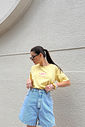 T-SHIRT ESTONADA TO FEEL LOST AMARELO CANDY T-SHIRT ESTONADA TO FEEL LOST AMARELO CANDY
