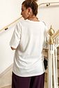 T-SHIRT ESTONADA BASIC CHIC OFF WHITE T-SHIRT ESTONADA BASIC CHIC OFF WHITE