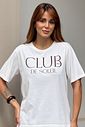 T-SHIRT ESTONADA CLUB DE SOLEIL OFF WHITE