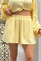 SHORTS ANA AMARELO MANTEIGA