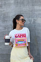 T-SHIRT ESTONADA CAPRI SARDINES OFF WHITE