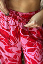 CALÇA PANTALONA LOUISE FLORAL ROSA