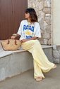T-SHIRT OVERSIZED PLAYA DE MALLORCA OFF WHITE T-SHIRT OVERSIZED PLAYA DE MALLORCA OFF WHITE