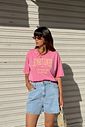 T-SHIRT ESTONADA SUNSET LOVER ROSA CREAM T-SHIRT ESTONADA SUNSET LOVER ROSA CREAM