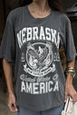 T-SHIRT OVERSIZED NEBRASKA CHUMBO
