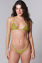 Top sol Pistache + Calcinha Dupla Pistache