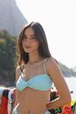 Top Deusa Azul Candy Top Deusa Azul Candy