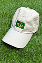 Boné Off White Bandeira do Brasil