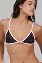 Top Lua Onça Dark Pink Top Lua Onça Dark Pink