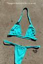 Cortininha Móvel Aqua + Calcinha Fio Normal Aqua