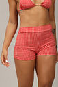 shorts Kini Xadrez Bardot shorts Kini Xadrez Bardot