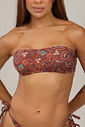 Top Musa Cashmere Marrom + Calcinha Dupla Cashmere Marrom