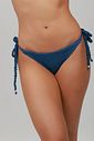 Calcinha Clássica Blue Tea Texturizado