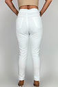 CALÇA BRANCA CIGARRETE COLOR SKINNY JEANS
