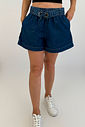 SHORT JEANS CURTO CINTO STRASS