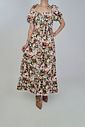 VESTIDO LONGO FLORAL LAURA