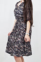VESTIDO MIDI FLORAL CHARLOTTE PRETTY GIRL