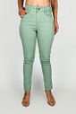 CALÇA VERDE CIGARRETE COLOR SKINNY JEANS