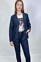 Blazer Jeans Amora Gandu Escura