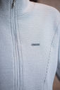 Jaqueta Ferreti Feminina Com Zíper Tami Off White Jaqueta Ferreti Feminina Com Zíper Tami Off White