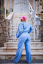Calça Wide Leg Jeans Feminina Valentina Calça Wide Leg Jeans Feminina Valentina