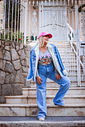 Calça Wide Leg Jeans Feminina Valentina Calça Wide Leg Jeans Feminina Valentina