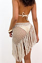 SAIA FRANJAS CURTA CROCHÊ - OFF WHITE SAIA FRANJAS CURTA CROCHÊ - OFF WHITE
