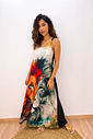 VESTIDO FLUITY - LEÃO BICOLOR