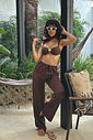 CALÇA MALIBU - MARROM CALÇA MALIBU - MARROM