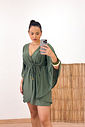 KAFTAN CURTA - VERDE MILITAR KAFTAN CURTA - VERDE MILITAR