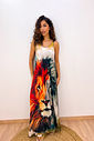 VESTIDO FLUITY - LEÃO BICOLOR